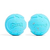 Chuckit! Rebounce Ball Dog Toy - Bouncy Fetch Balls for Dogs 20-60 lbs - Made from Durable Rubber - Outdoor Pet Toys - Size M
