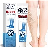 Bellisinno Varicose Veins Treatment for Legs, Varicose Veins Cream for Spider Veins, Relaxing Leg Cream Formula to Improve Circulation, Soothe Tired Legs and Reduce Heaviness