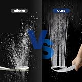 Cobbe High Pressure Shower Head 8 Modes Chrome Universal️ Low Pressure view 4