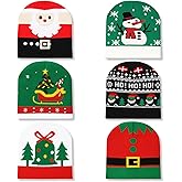 Tivi Tovo Christmas Beanie Hats Bulk Winter Knitted Beanie Hat Xmas Warm Cold Weather Caps for Men Women Christmas Party Gift