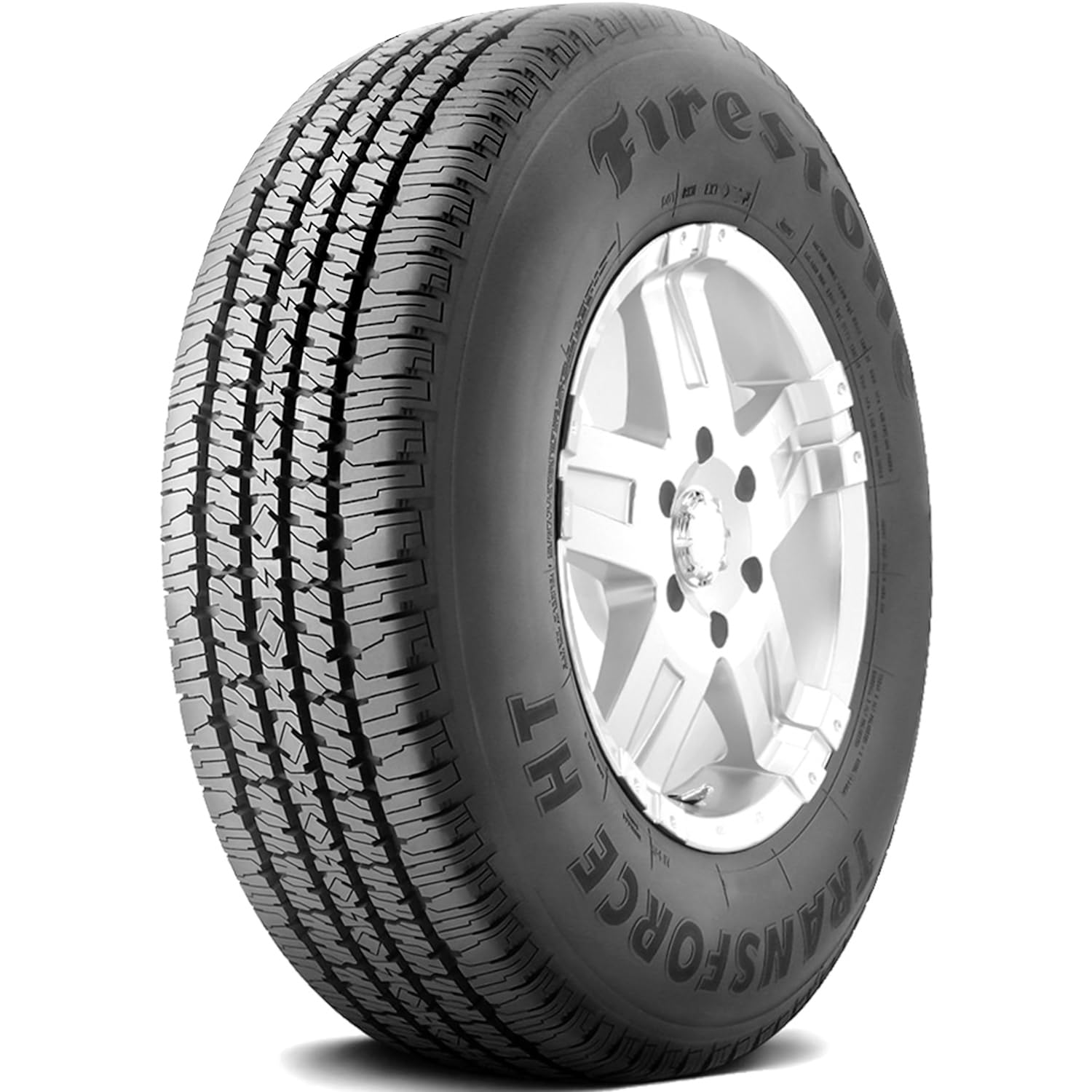 Firestone Transforce HT Highway Terrain Commercial Light Truck Tire LT245/75R17 121 R E