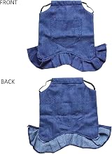 Petyoung 3PCS Chicken Saddles Hen Aprons Blue Denim Poultry Protector view 4