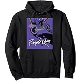WB100 Purple Rain Prince Motorcycle Album Cover Sketch Pullover Hoodie
