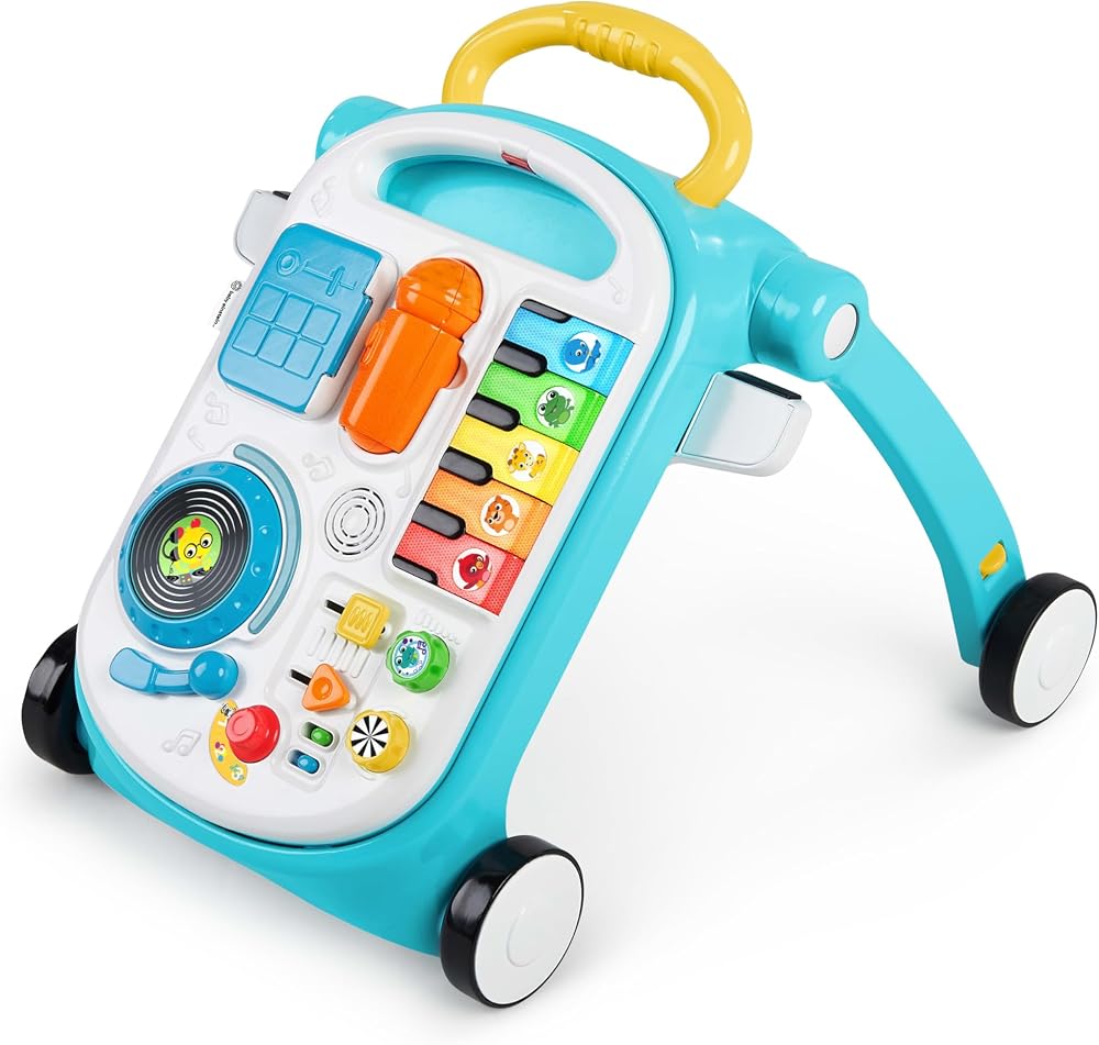 Baby Einstein Musical Mix N Roll 4-in-1 Activity Walker Table Ages 6+ Months