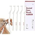 JAYU PET Dental Care Brush (Soft Bristles) 5ea - Dog Toothbrush, Cat Toothbrush, Dental Care, Pet Tooth Brush, Perfect for Cat and Small Breed with Horizontal Head & Easy Grip Handle