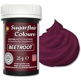 Sugarflair Colours Spectral Beetroot Food Colouring Paste, Highly Concentrated for Use with Sugar Pastes, Buttercream, Royal Icing or Cake Mix, Vibrant Colour Dye - 25g (Pack of 1)
