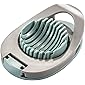 Ortarco Egg Slicer for Boiled Eggs Strawberry Cutter with Stainless Steel Wire （Green）