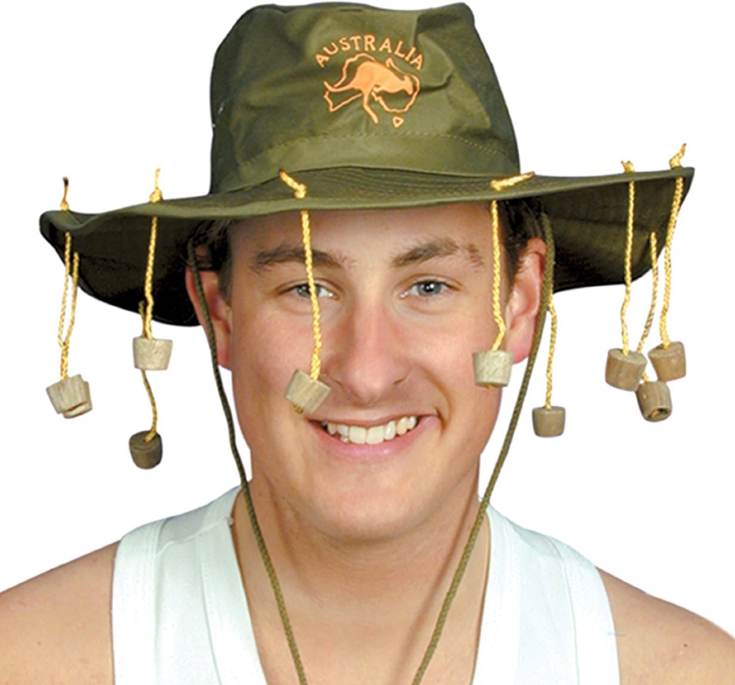 6 X AUSTRALIAN CORK HAT AUSTRALIA DAY 