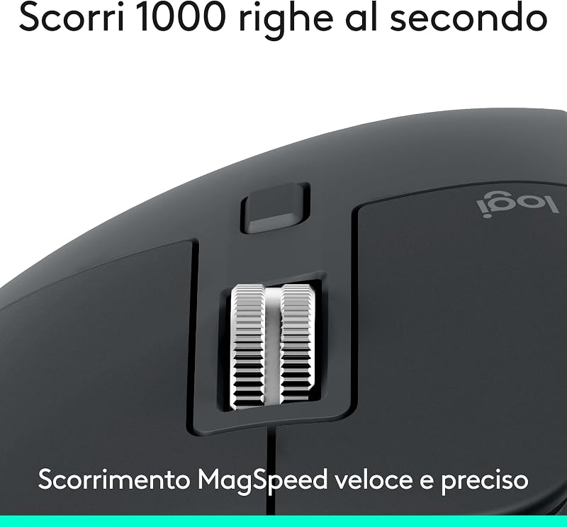 MX Master 3S - Mouse wireless ad alte prestazioni