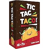 Tic Tac Taco - Fun Family Game Night - Playing Cards for Kids and Adults, Gifts - Ages 6 and Up, 3-6 Players, 30 min