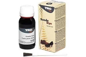 TRG The One Suede Dye, Penetrating Suede and Nubuck Dye, Black (118 Black), 50 ml