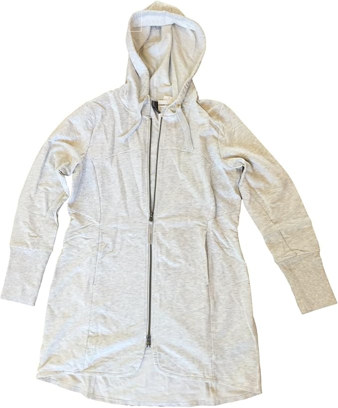 Mondetta Women's Andrea Full Zip Long Length Hooded Jacket (XLarge