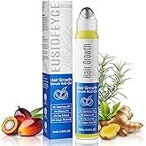 Hair Growth Serum Roll On with 3% Rosemary,3% Batana Oil,2% Pea Extract,2% Ginger Root Oil,Stronger Root,stimulate follicle,Hair Thicker,Hair Loss Treatment,Hair Growth Serum(30ML/1.01FL.OZ)