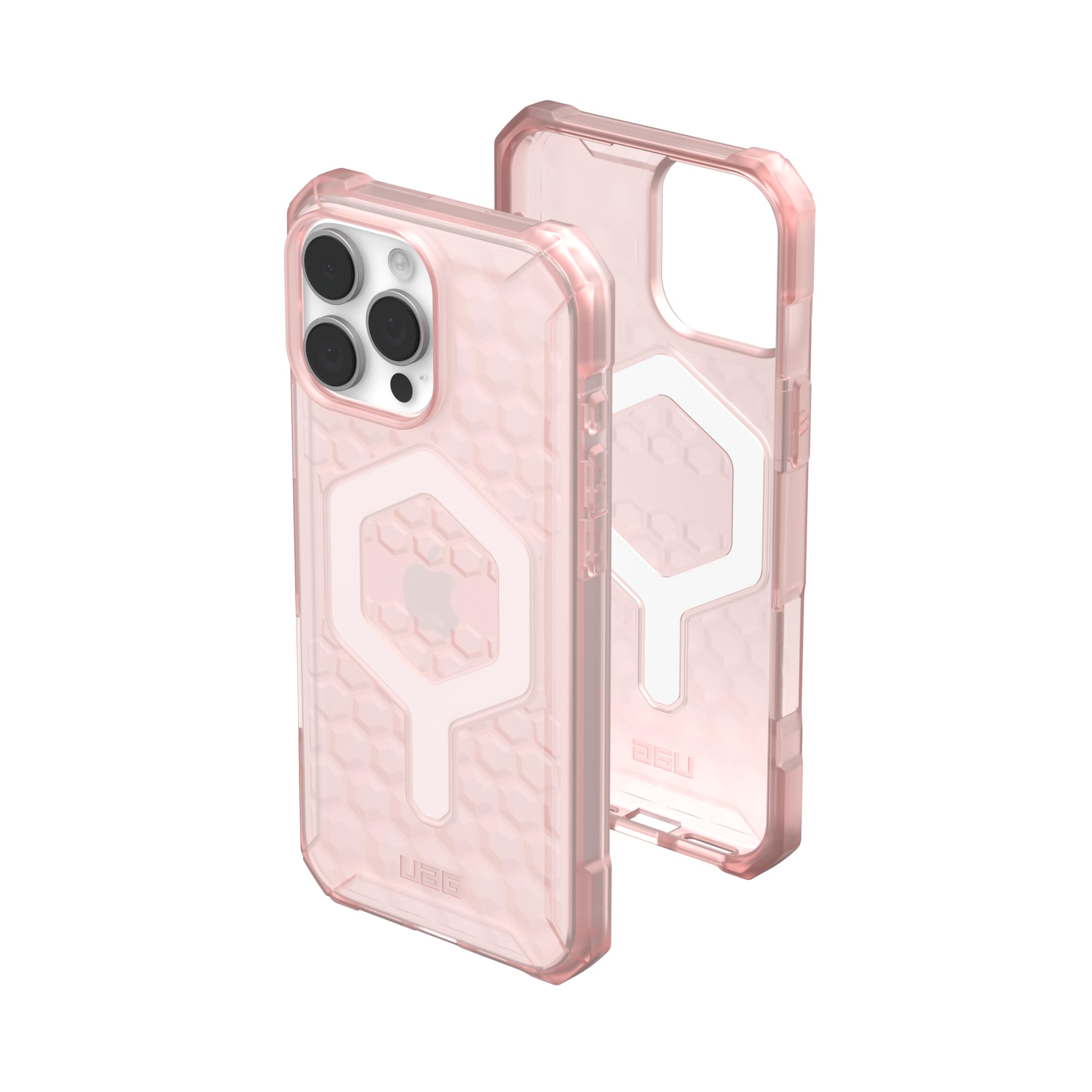 URBAN ARMOR GEAR UAG Designed for iPhone 16 Pro Max Case 6.9" Essential Armor - Compatible with MagSafe Charging Rugged Slim Sleek Shockproof Anti-Slip Military Grade Protective Cover, Rose