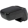 rati Armster Armrest Specific Armrest Black 2 for Fiat 500 (2016-) with Storage Compartment and Foldable