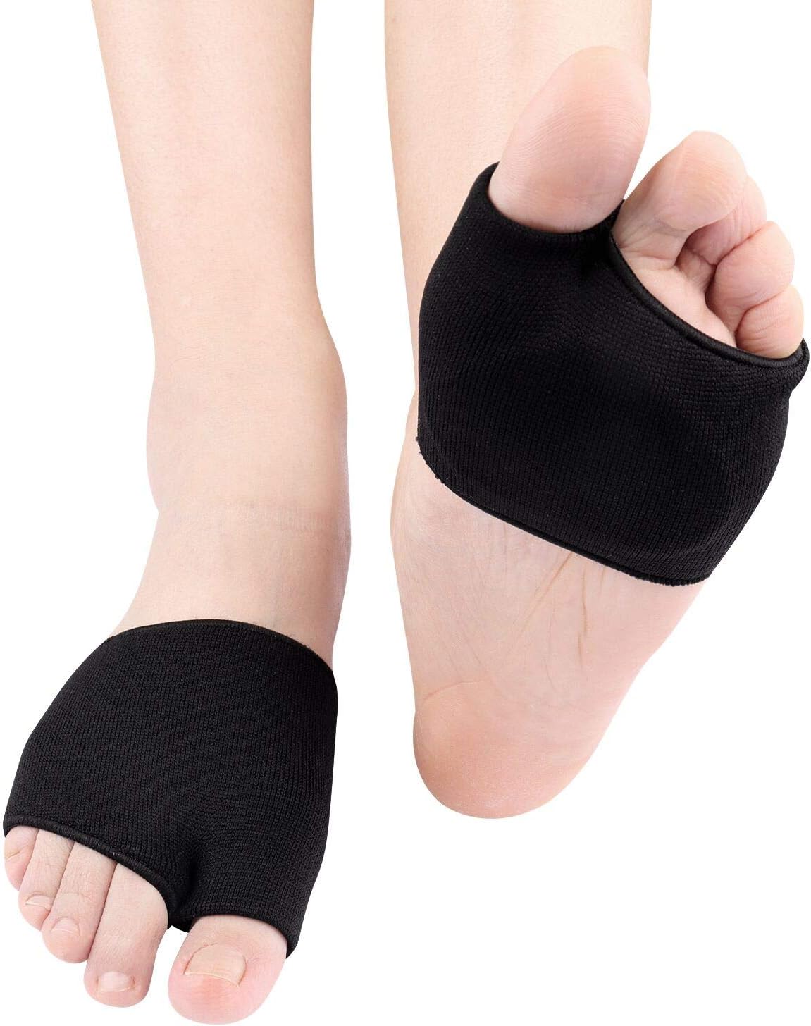 Metatarsal Sleeve Pads with Forefoot Gel Pads 2 Pairs
