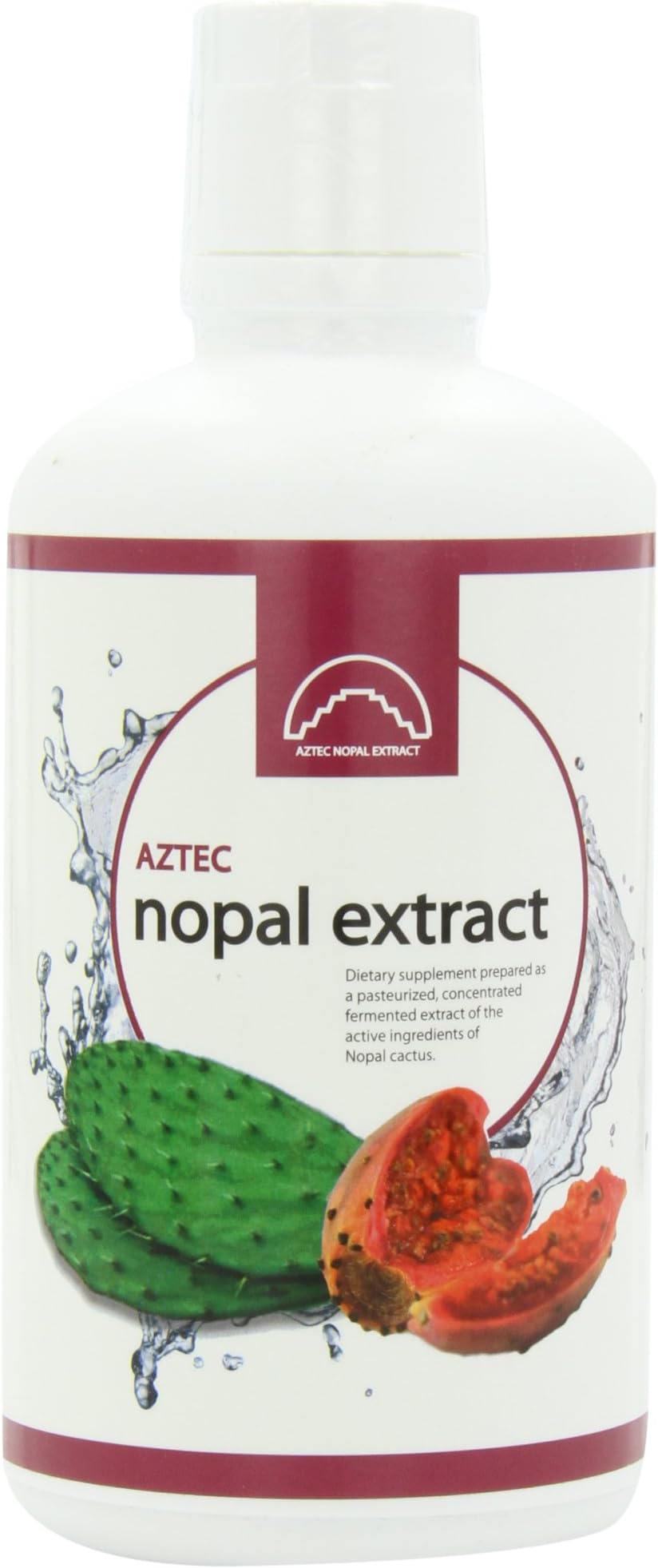 30 Times Stronger Nopal Extract Concentrate Juice Compare Nopalea, Nopalito, Prickly Pears Cactus 1 Bottle Last 1~3 Months Depending on Your Current Health
