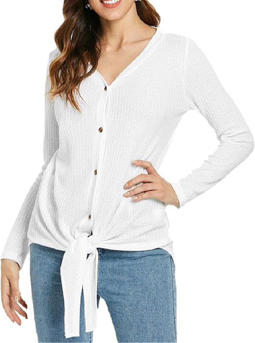 Cardigan Donna Leggero In Viscosa - Maglione Aperto Frontale Con Maniche Lunghe, Casual Elegante - Foto 2