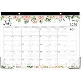 2026-2027 Desk Calendar - Jul 2026 - Dec 2027, 18 Months Large Monthly Desk Calendar, 17" x 12", Desk Pad, Large Ruled Blocks, to-do List &amp; Notes, Best Desk/Wall Calendar for Planning or Organizing