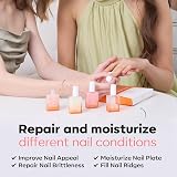 Modelones Nail Care 8 in 1 Ridge Filler Strengthener Base Coat 15ml view 7