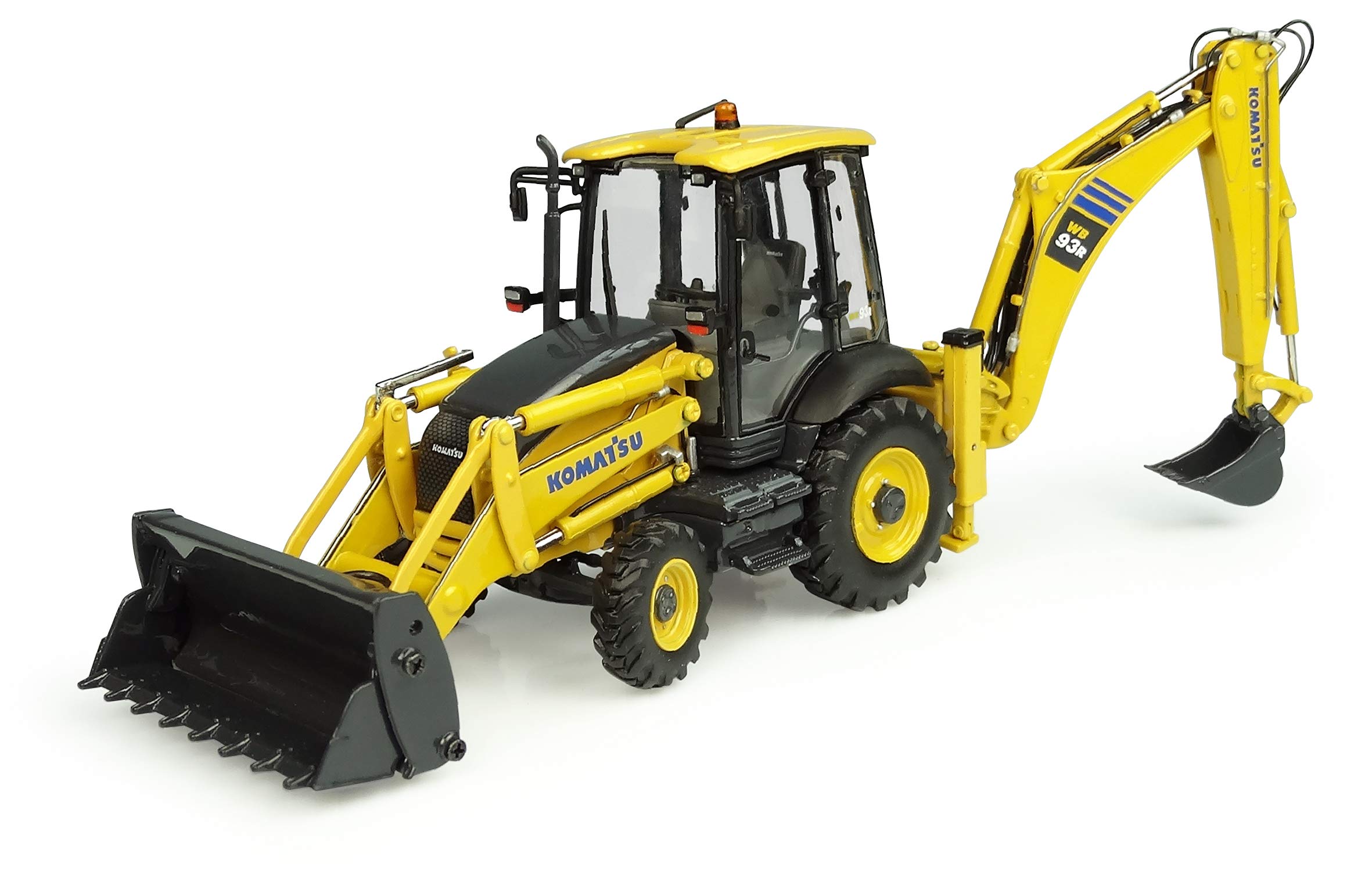 Universal Hobbies - Komatsu WB93R-8, UH8142, Yellow