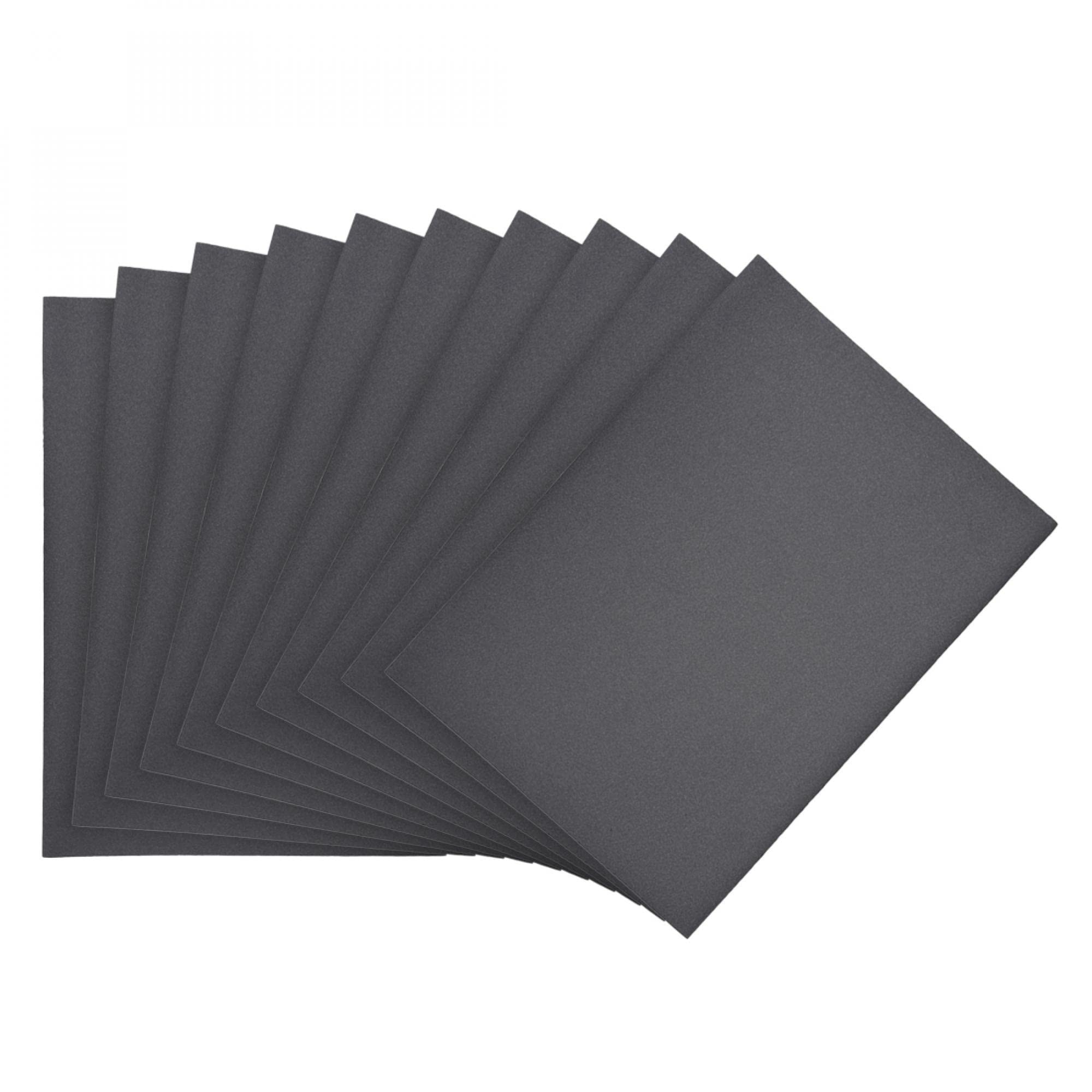 sourcing map 360 Grits Sanding Sheets 9-inch x 11-inch Wet Dry Silicon Carbide Sandpaper for Wood Furniture Metal Automotive Polishing 10pcs