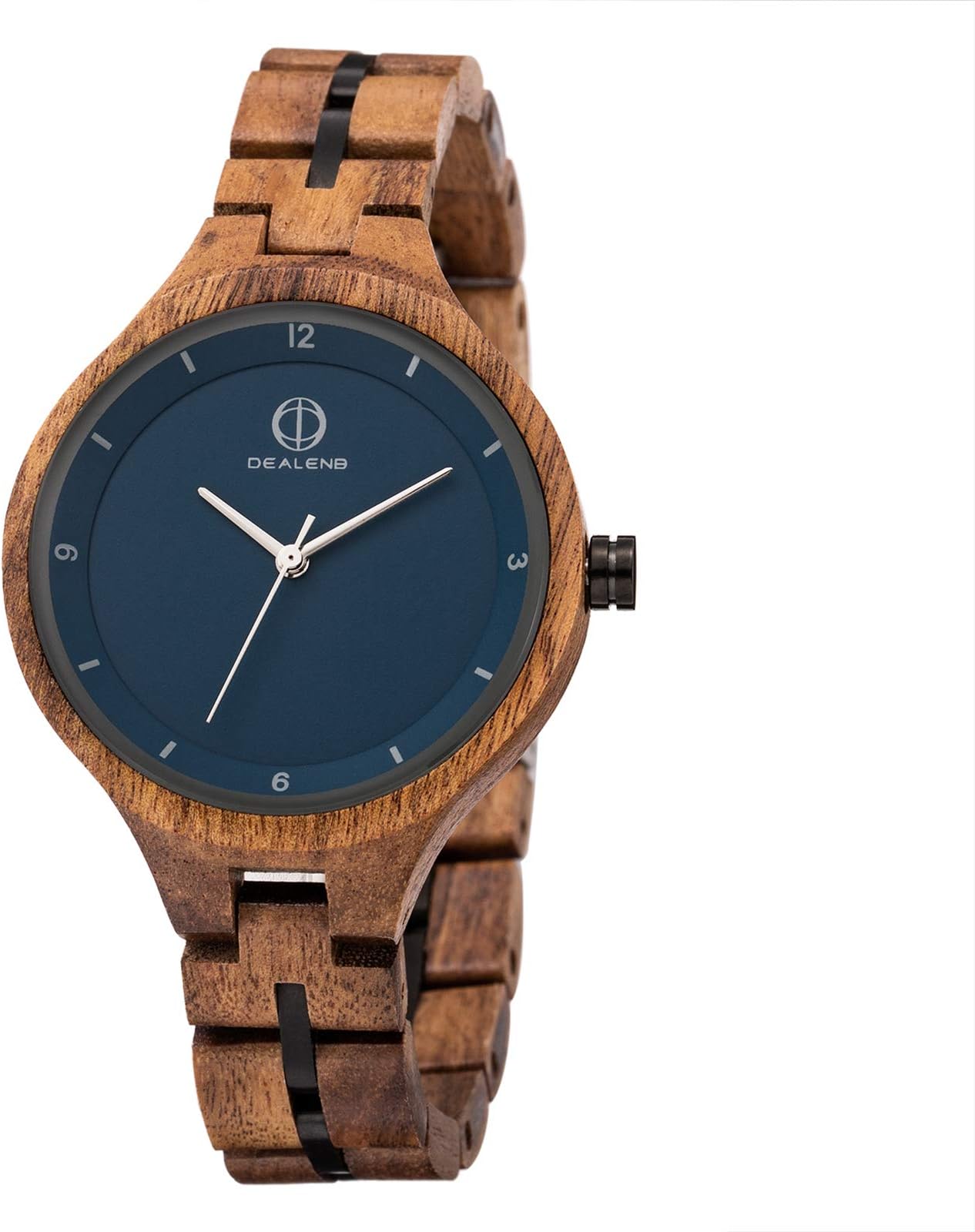 Wooden Watches for Women,Handmade Natural Wood Watch Lightweight Quartz Women Wooden Watch Casual Dress Wrist Watches Perfect for Ladies,Female