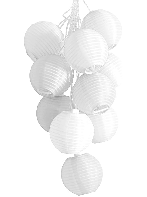 Amazon Com Allsop Home And Garden Soji Solar String Lights Globe