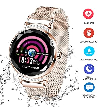 Amazon.com: Xiaojun Smart Watch Square IP68 Waterproof ...