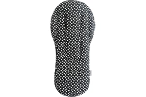 Suessie Stroller Liner - Universal and Reversible Seat Insert, Black Dots