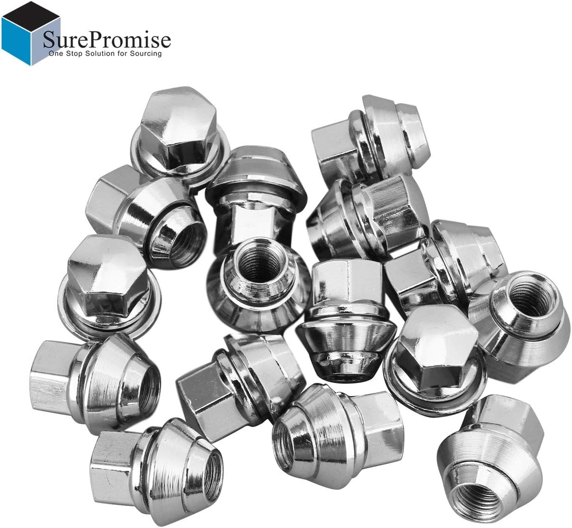 SurePromise Alloy Wheel Nuts with Floating Captive Washers M12 x 1.5 mm