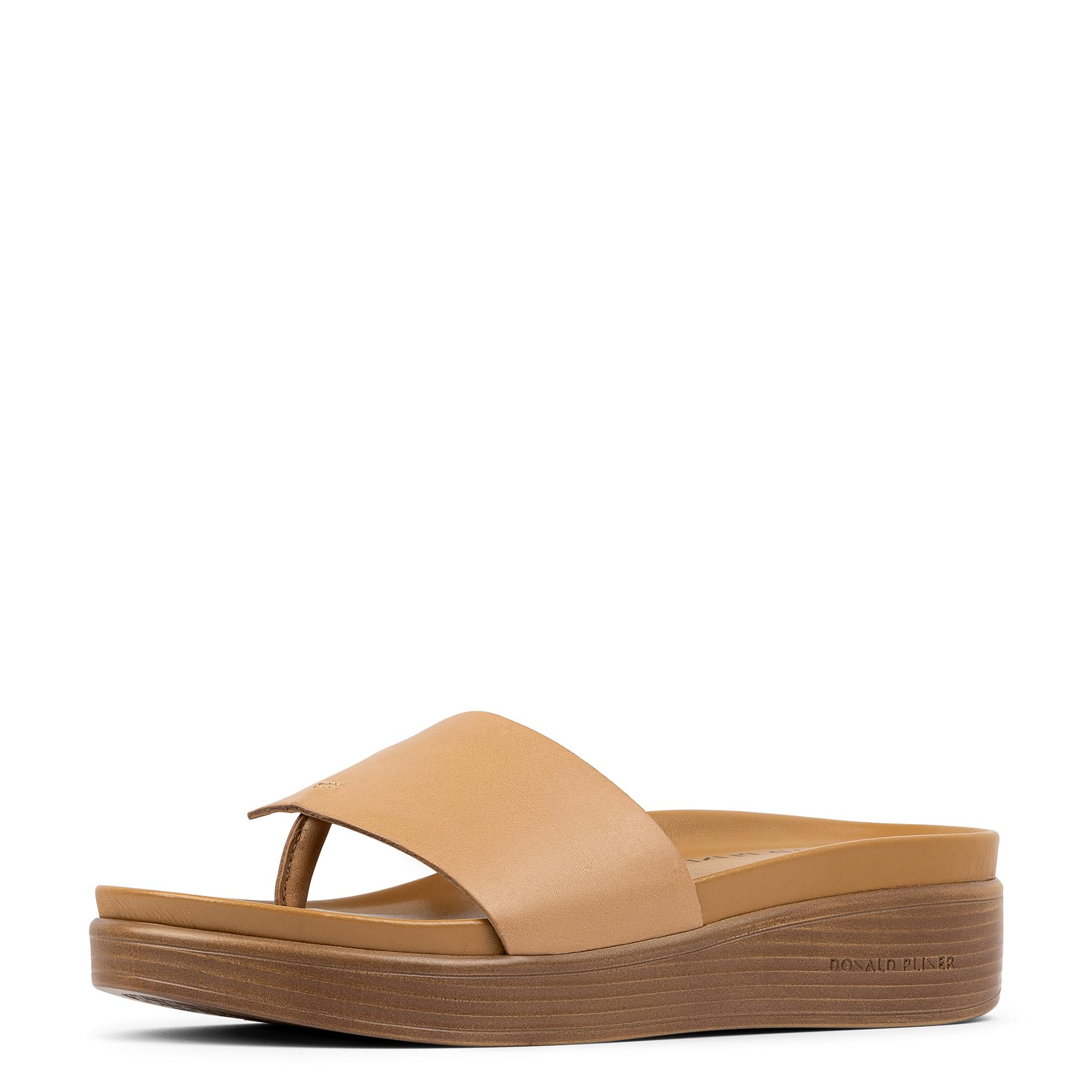 Photo 1 of Donald Pliner Women's FIFI Flip-Flop, Camel-Vachetta, 9.5