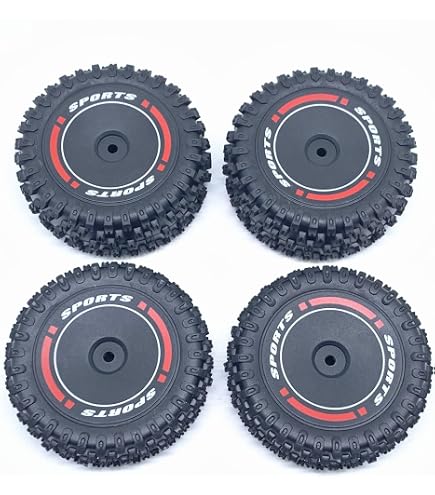 wltoys 144001 144010 124017 124019 Pneu De Borracha Para Carro rc , 4