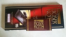 Amazon.com : Moser Roth Fine German European Dark Chocolate 70% / 85% ...