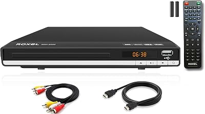 Roxel RDP-S500 Multi Region DVD Player with HDMI USB Remote (Roxel S500)