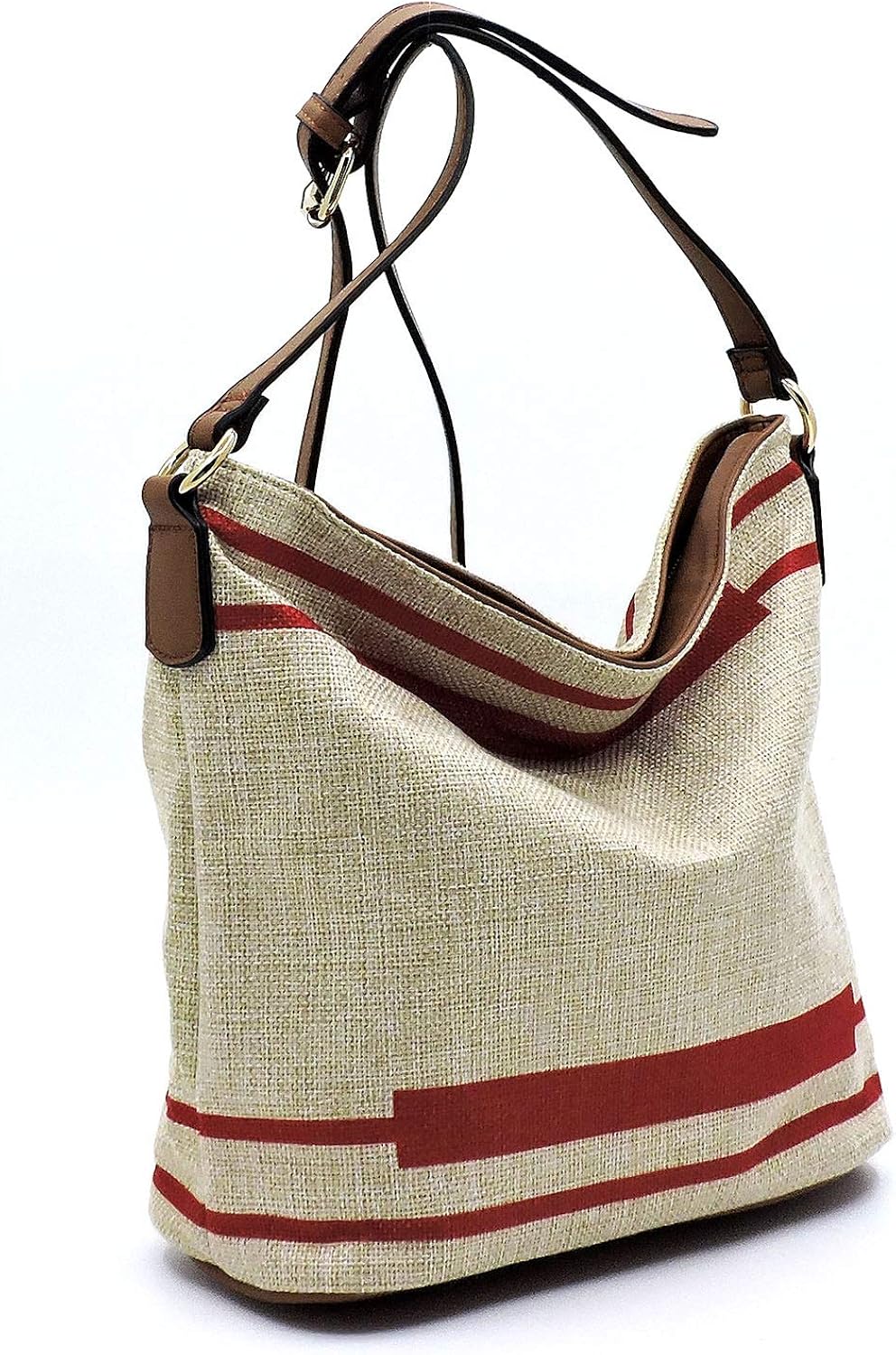 canvas crossbody hobo bag