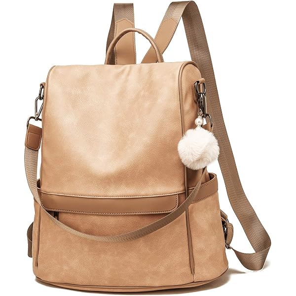 Mochila Cheruty De Piel Sintética Antirrobo Para Mujer, Colo