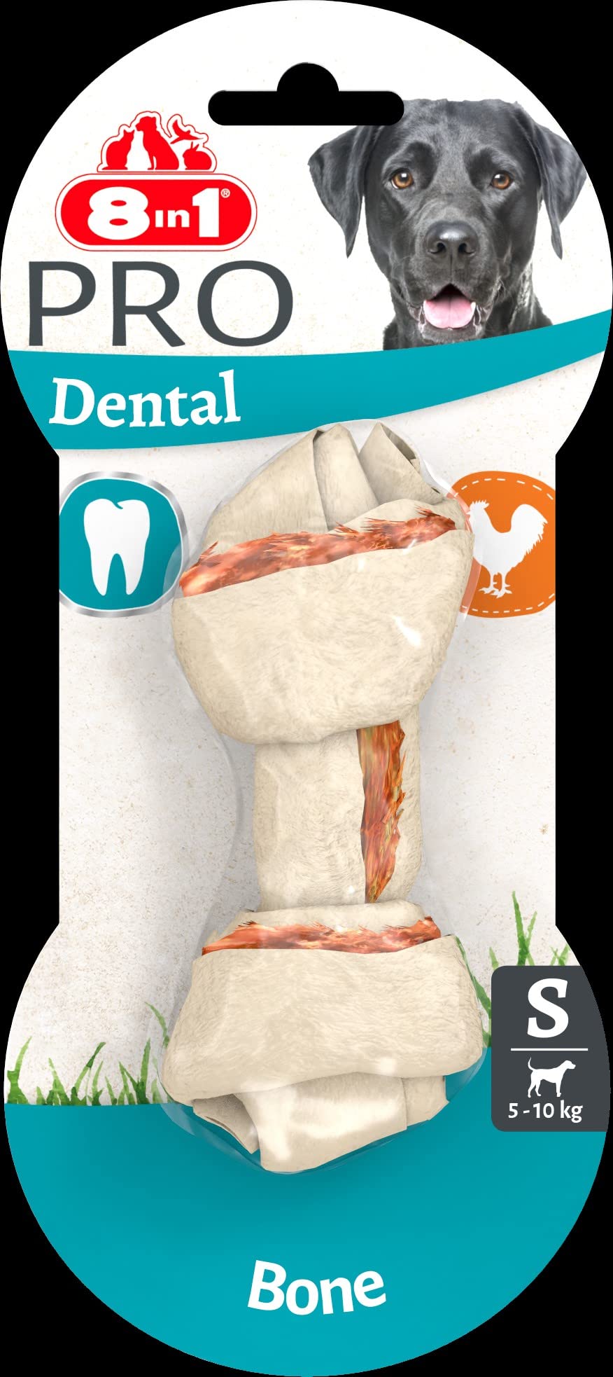 8in1 Pro Dental Bone S - healthy chewing bone for small dogs for dental care, 1 piece