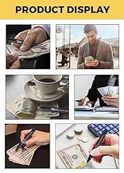 Counterfeit Money Detector Pen (5 Pack) - Easy to