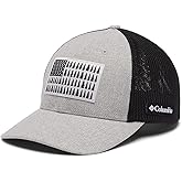 Columbia Unisex PFG Fish Flag Mesh Ball Cap | Breathable, Mesh Back Ventilation, Classic Fit