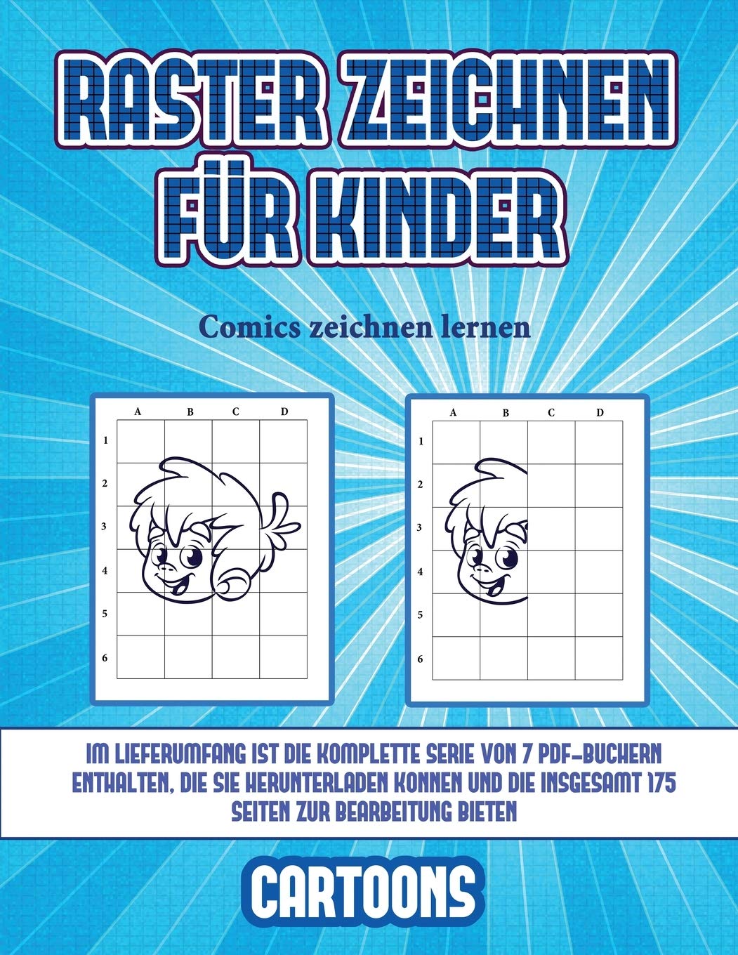 Comics Zeichnen Lernen Raster Zeichnen Fur Kinder Cartoons Dieses Buch Bringt Kindern Bei Wie Man Comic Tiere Mit Hilfe Von Rastern Zeichnet German Edition Manning James For Kids Best Activity Books 9781839807206