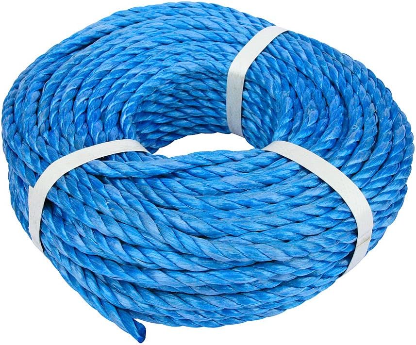 TraderSuppliesOutlet Storefront PPR-12MM-220M-BLU Rope, Blue, 12mm x 220m