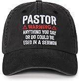 InnoBeta Pastor Appreciation Gifts for Men, Gifts for Pastors, Pastor Gifts for Men, Adjustable Embroidered Baseball Cap