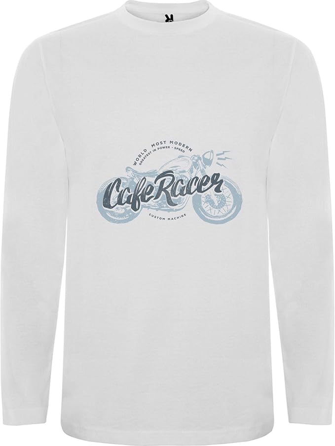 camiseta manga larga cafe racer
