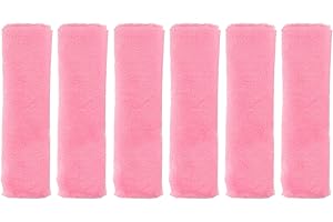 HARFINGTON 6pcs Car Seat Belt Pad Soft Fiber Seatbelt Shoulder Strap Covers Comfortable Driving Cushion Universal Car Accesso