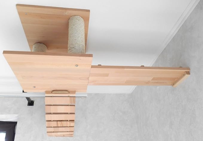 Jennys Tiershop Katzen Wandpark, handgefertigte Tiermöbel/Luxusmöbel, Katzenmöbel in vielen Ausführungen, Kratzbaum/Katzenbau