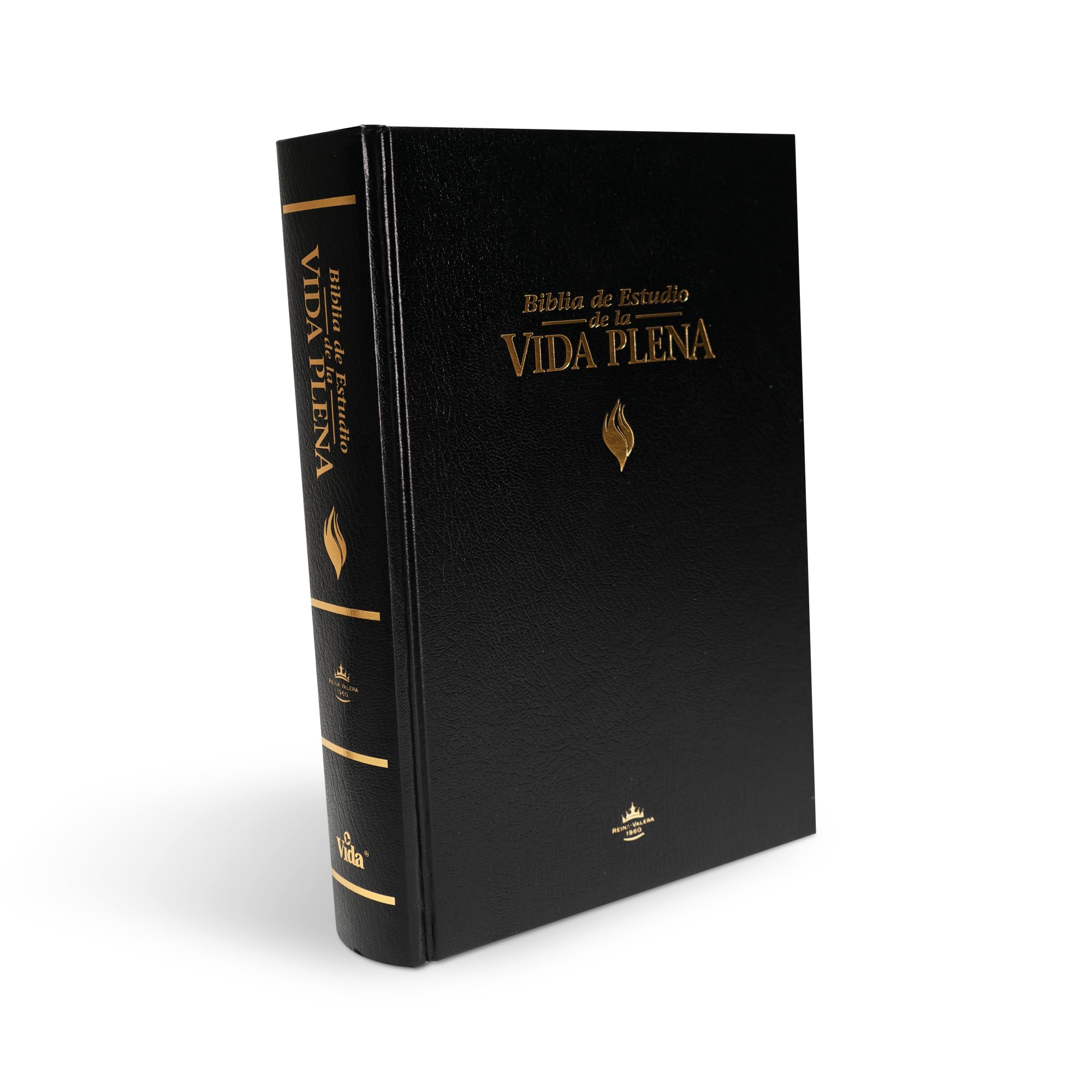 RVR60, Biblia de Estudio de la vida plena, Tapa Dura, Negro RVR60, Biblia de Estudio de la vida plena, Tapa Dura, Negro Hardcover Imitation Leather