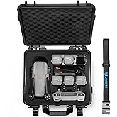 Lekufee Waterproof Hard Case Compatible with DJI Air 3S/3 Drone/Fly More Combo/RC 2/N3/N2 Remote Controller and Accessories (Case Only)