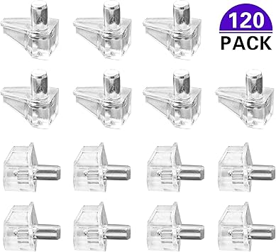 Soportes para estantes Bricolaje y herramientas Clavijas de Soporte de