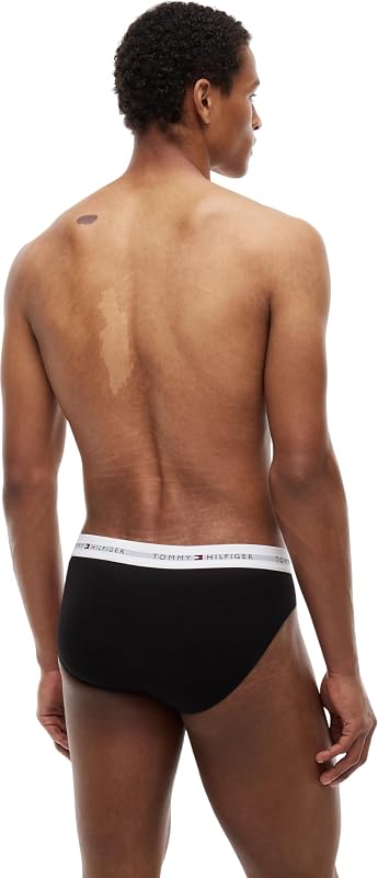 Briefs sous-Vêtements Homme Lot de 5 Coton avec Stretch, Multicolore (Black/Black/Black/Black/Black), S — photo 2 sur 6